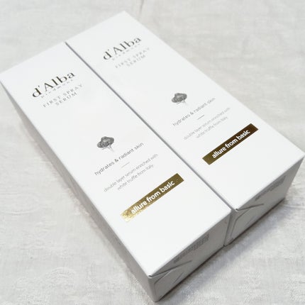 ダルバ ホワイトトリュフファーストスプレーセラム/ダルバ/ミスト状化粧水を使ったクチコミ(7枚目)