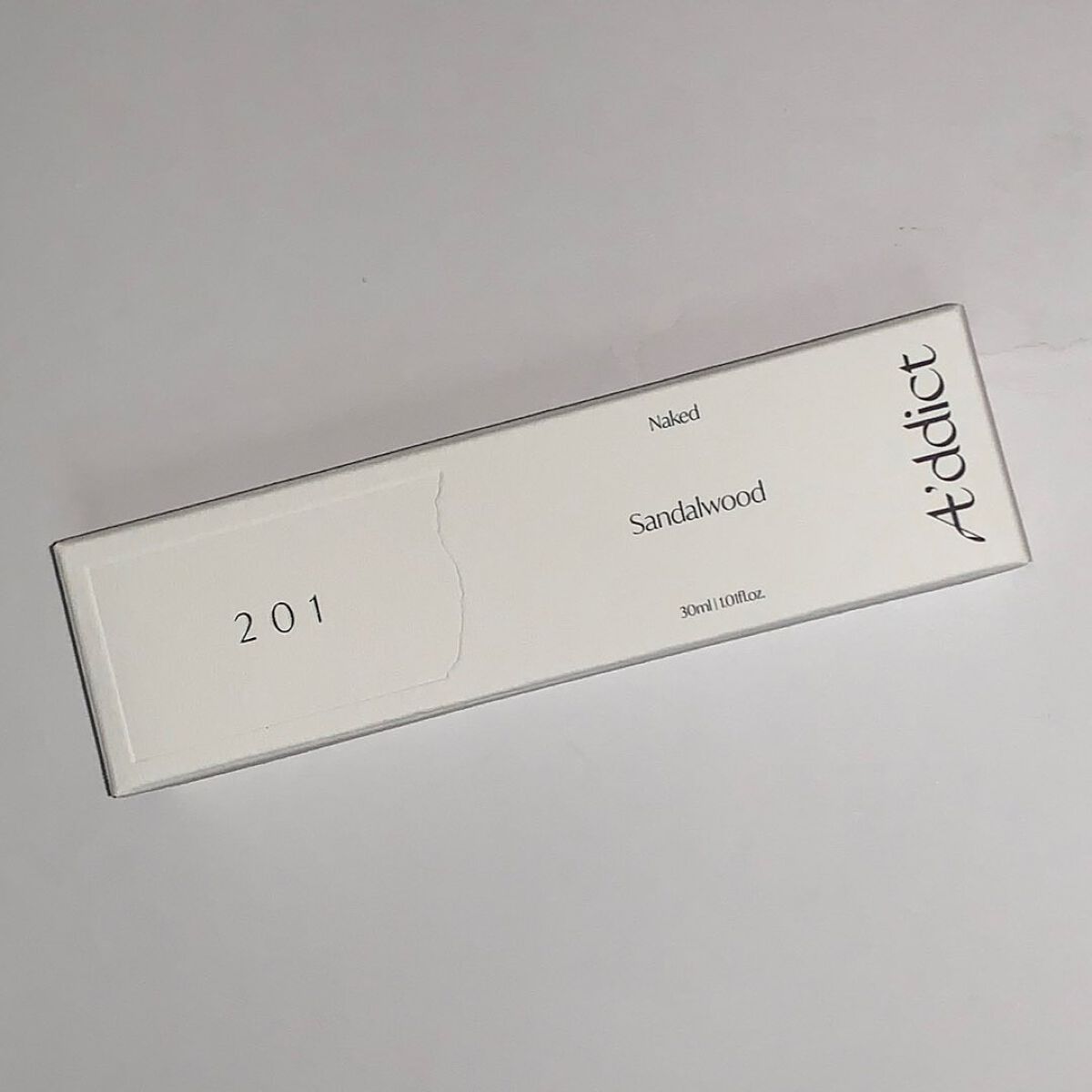 ソリッドパフューム サンダルウッド 201/Addct/練り香水を使ったクチコミ(1枚目)