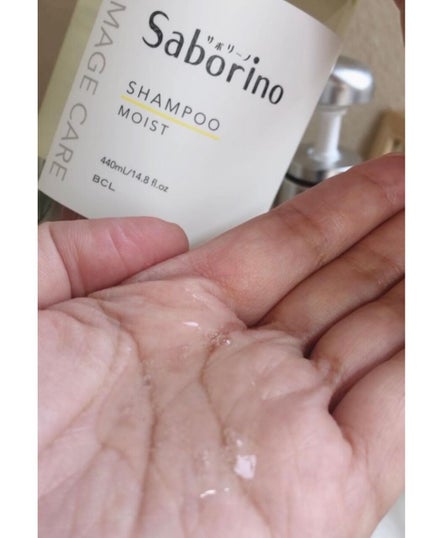 ハヤラクシャンプー モイスト/トリートメント モイスト/サボリーノ/市販シャンプーを使ったクチコミ(2枚目)