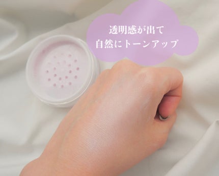 ミネラルUVパウダー/エトヴォス/ルースパウダーを使ったクチコミ(5枚目)