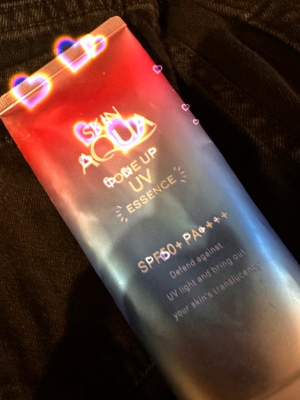 スキンアクア トーンアップUVエッセンス/スキンアクア/日焼け止めクリームを使ったクチコミ(1枚目)