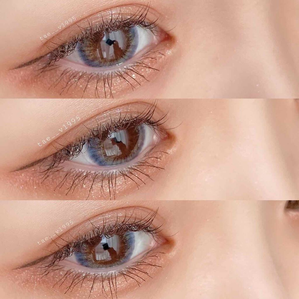 Supernova Kristin ブルー/Hapa kristin/カラーコンタクトレンズを使ったクチコミ（2枚目）