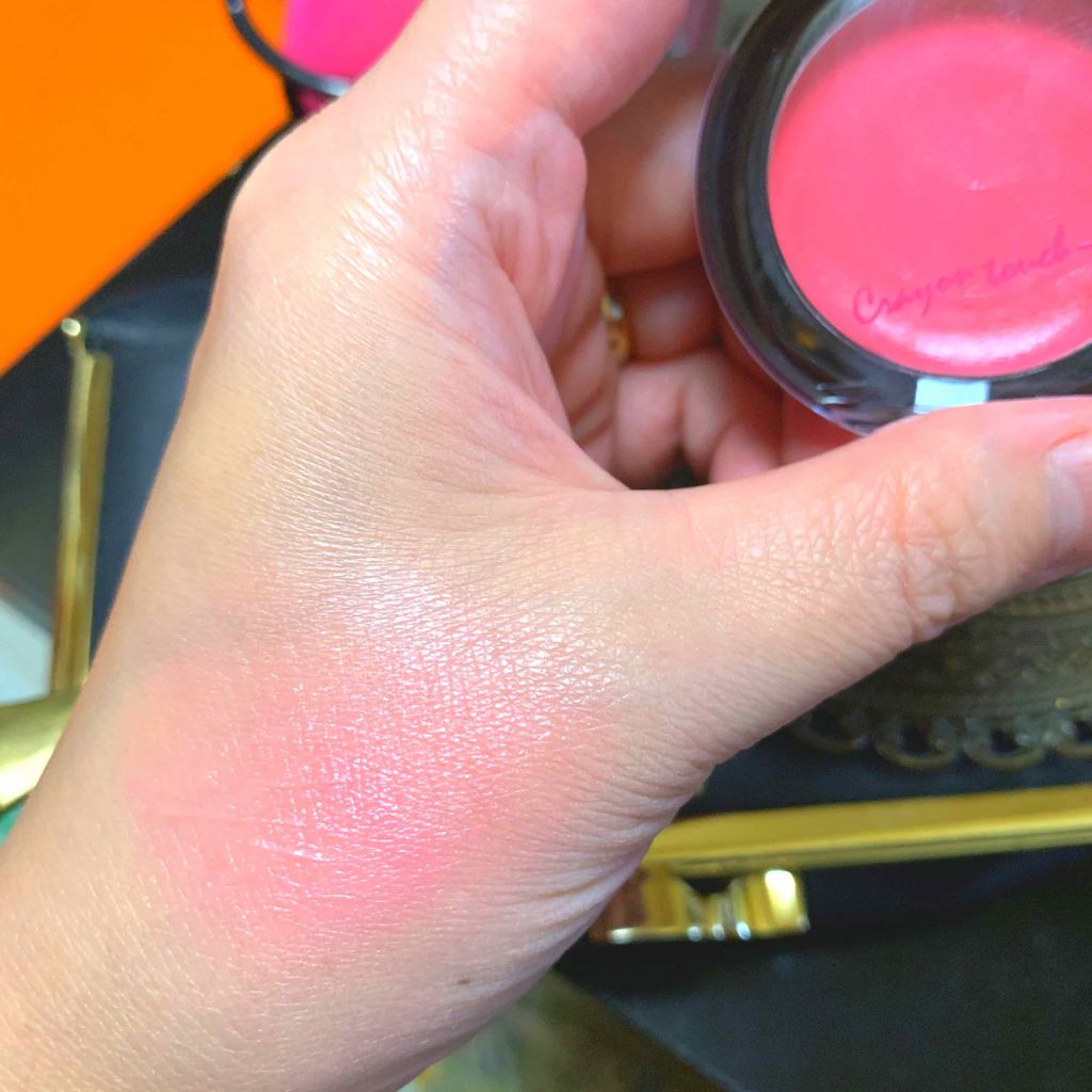 リップ&チーク/crayontouch-me/ジェル・クリームチークを使ったクチコミ（2枚目）
