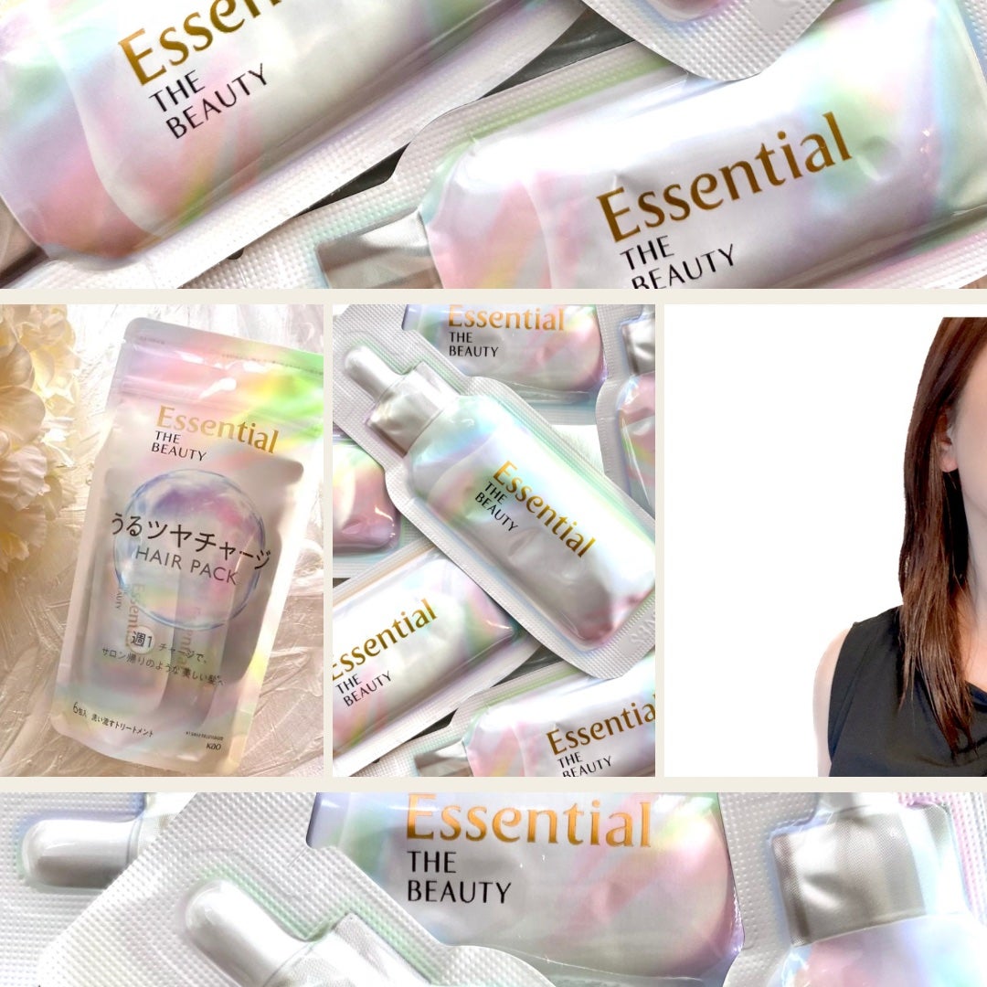 ザビューティ うるツヤチャージヘアパック/エッセンシャル/ヘアマスク・ヘアパックを使ったクチコミ(4枚目)