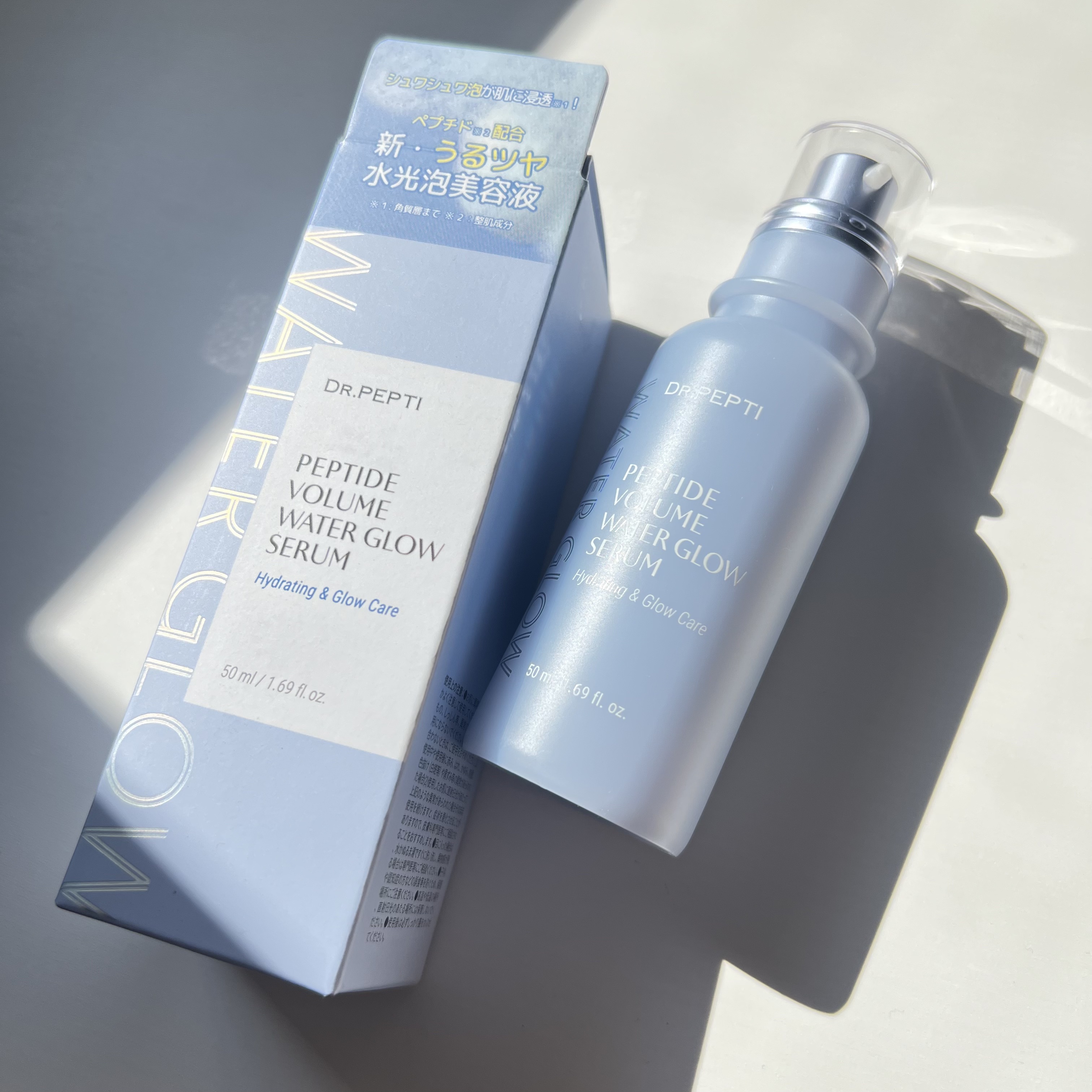 ペプチドボリュームウォーターグローセラム/DR.PEPTI/美容液を使ったクチコミ（1枚目）