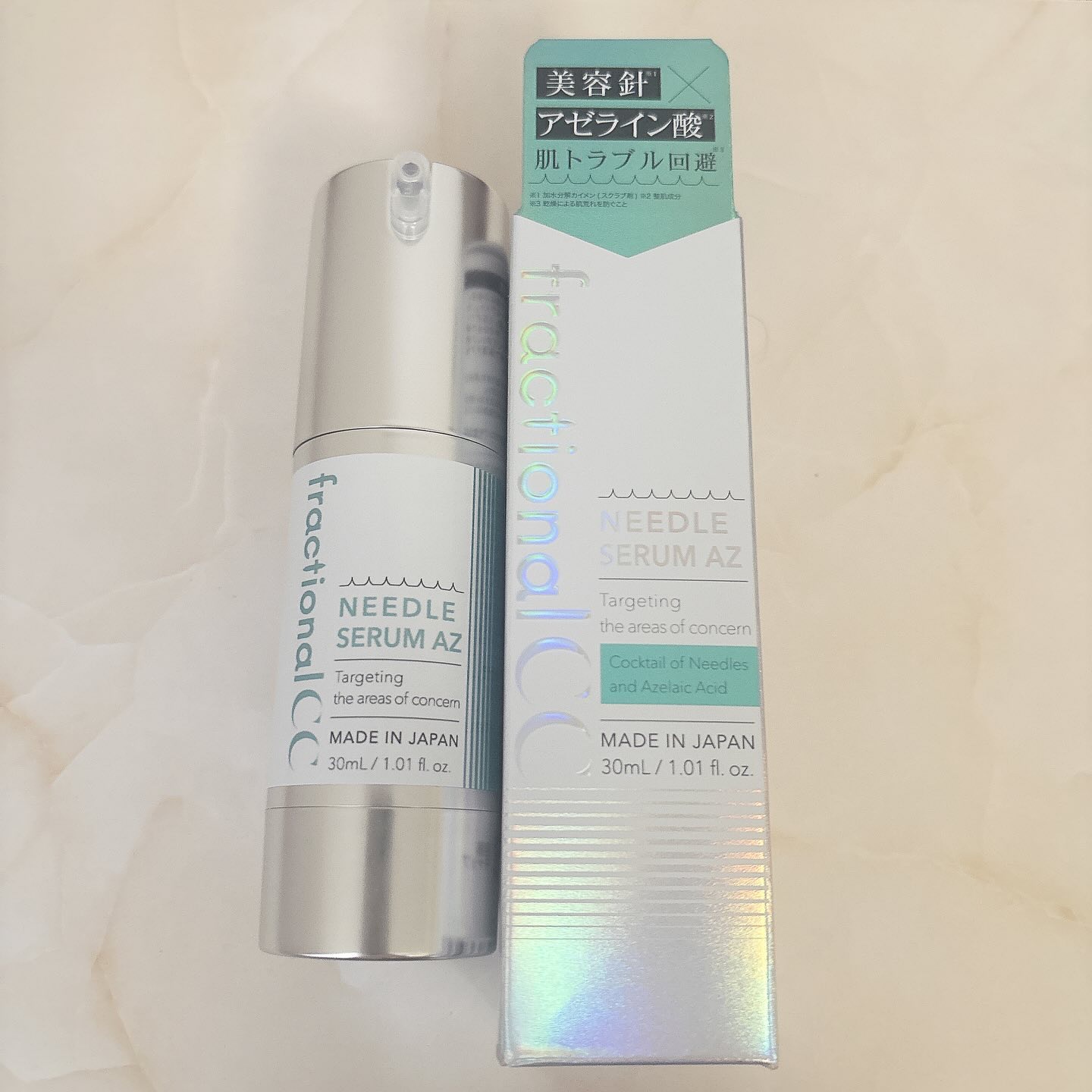ニードルセラムAZ/fractionalCC/美容液を使ったクチコミ（1枚目）