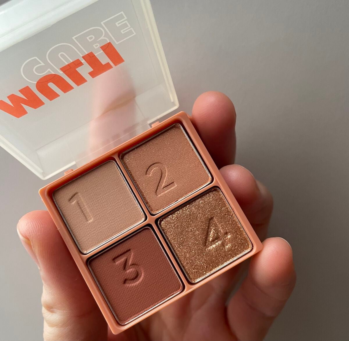 マルチキューブ/i’m meme/アイシャドウパレットを使ったクチコミ(2枚目)