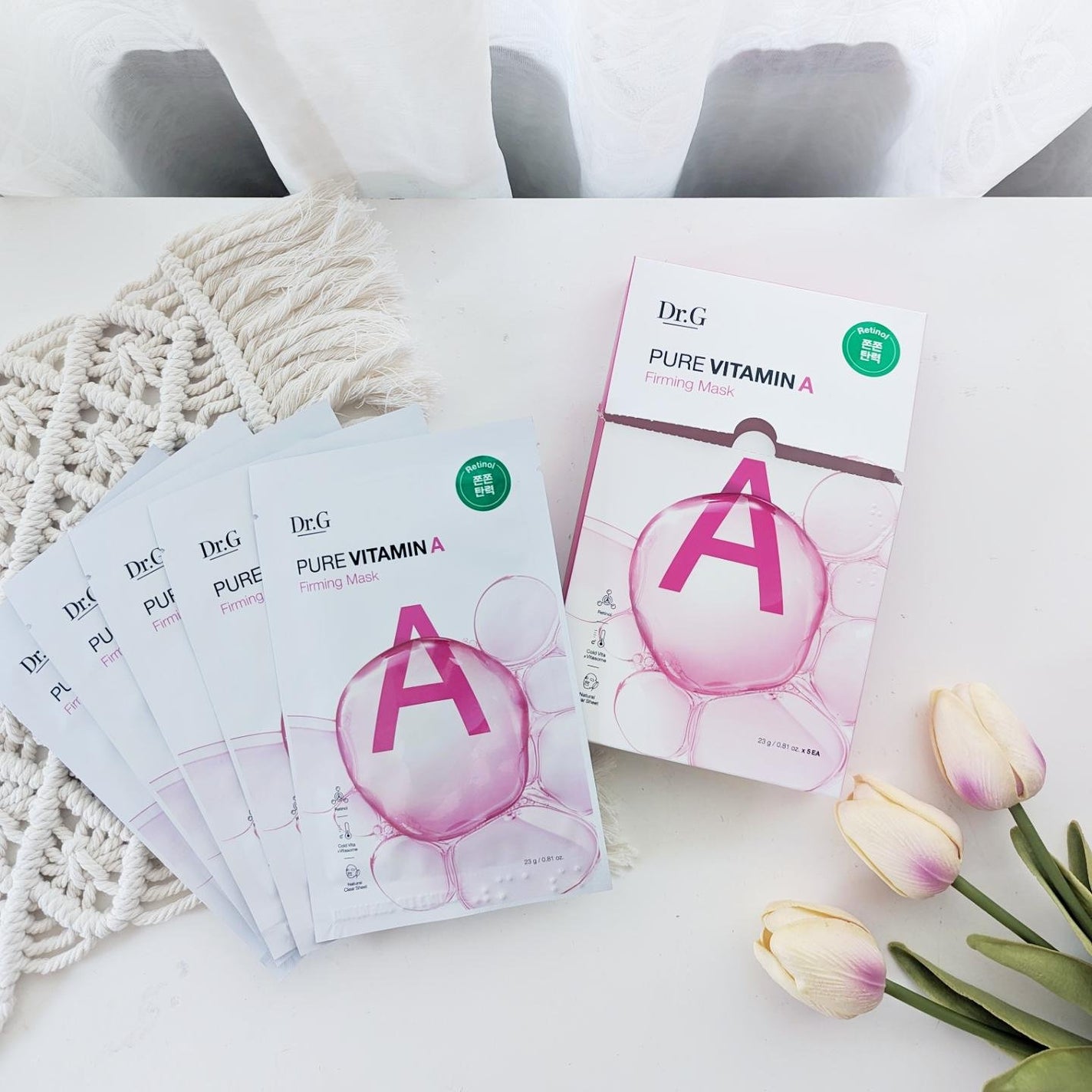 ドクタージー ピュア ビタミンA ファーミングマスク/Dr.G/シートマスク・パックを使ったクチコミ(1枚目)