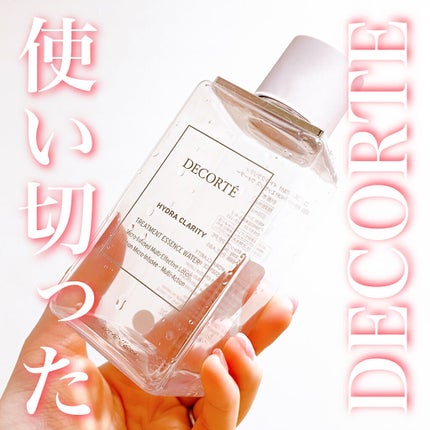 イドラクラリティ 薬用 トリートメント エッセンス ウォーター/DECORTÉ/化粧水を使ったクチコミ(1枚目)