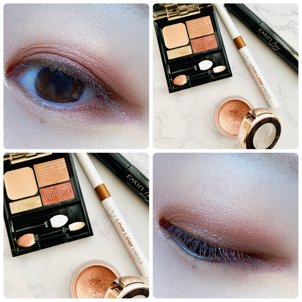 ドラマティックスタイリングアイズD/マキアージュ/アイシャドウパレットを使ったクチコミ（1枚目）