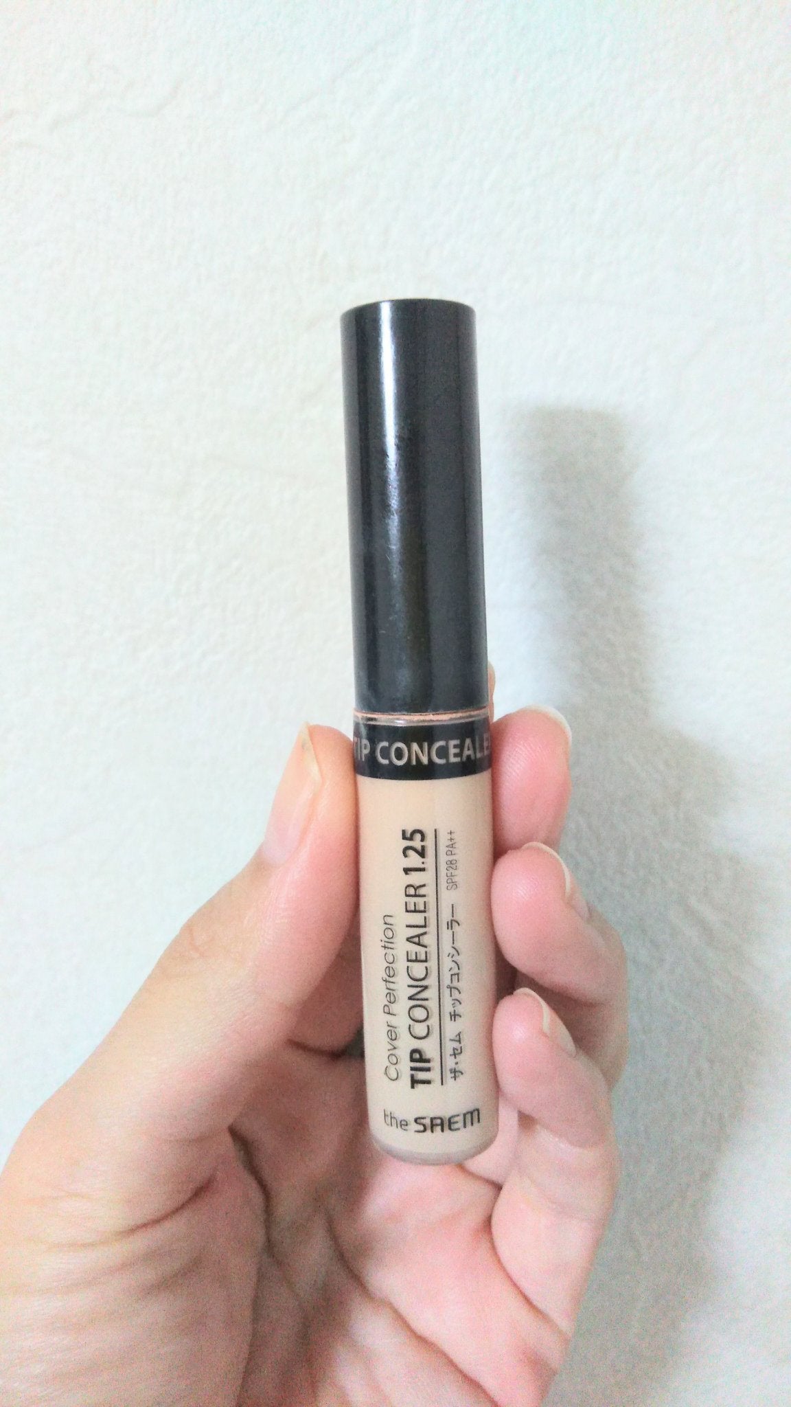 カバーパーフェクション チップコンシーラー/the SAEM/リキッドコンシーラーを使ったクチコミ(1枚目)