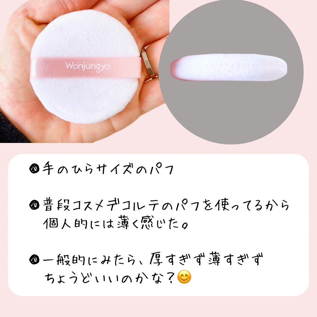 ウォンジョンヨ フィクシングブラーパウダー N/Wonjungyo/ルースパウダーを使ったクチコミ(2枚目)