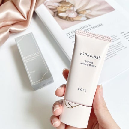 コンフォート メイククリーム〈色つき美容クリーム〉/ESPRIQUE/化粧下地を使ったクチコミ(2枚目)