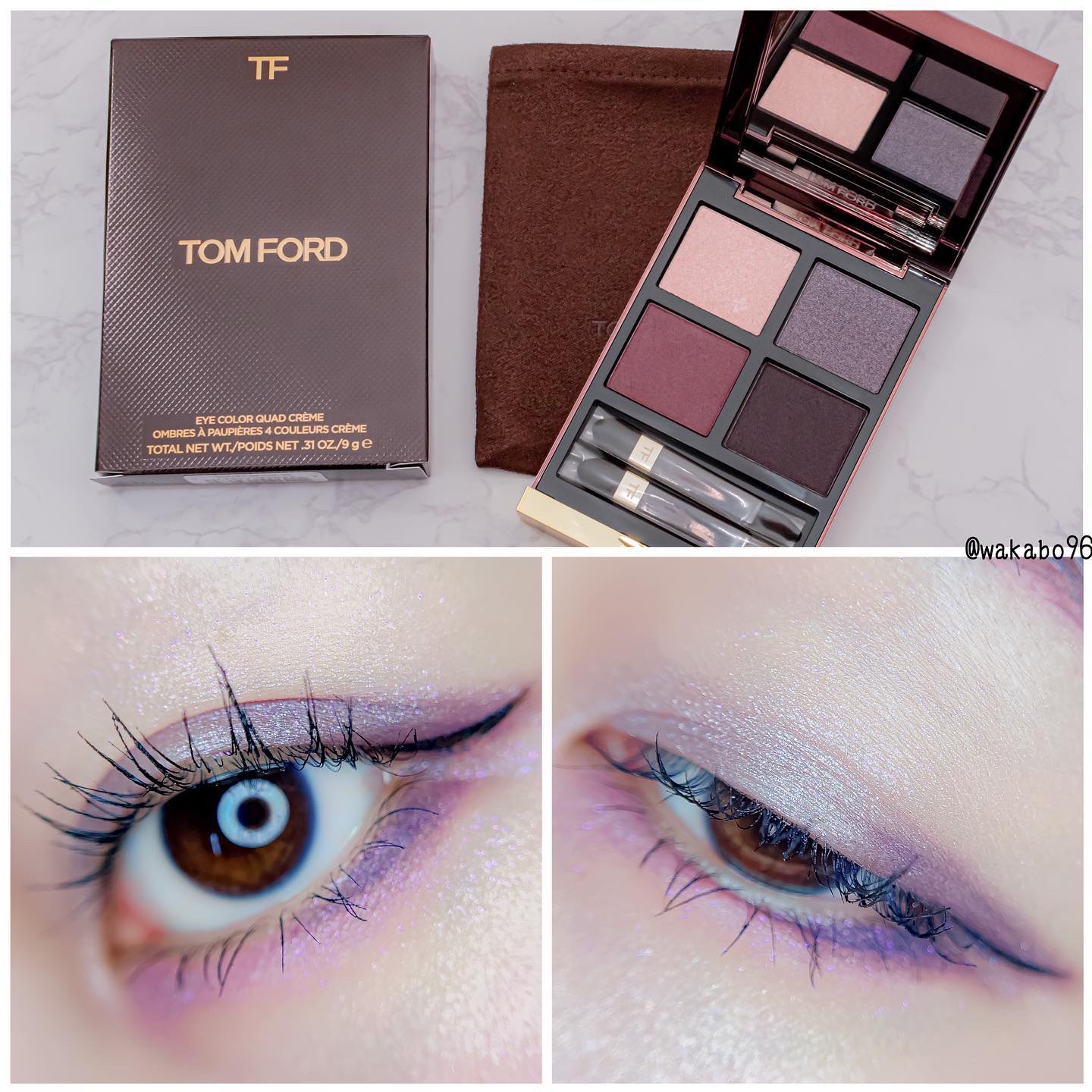 アイ カラー クォード/TOM FORD BEAUTY/アイシャドウパレットを使ったクチコミ（1枚目）