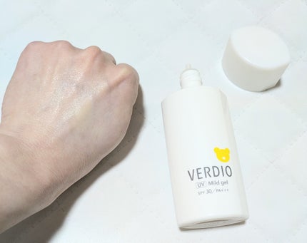 ベルディオ UV モイスチャージェル N/メンターム/日焼け止めジェルを使ったクチコミ(5枚目)