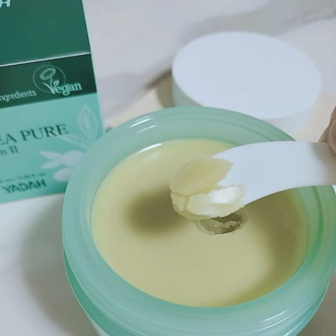 グリーンティーピュアクレンジングバームⅡ/YADAH/クレンジングバームを使ったクチコミ(5枚目)