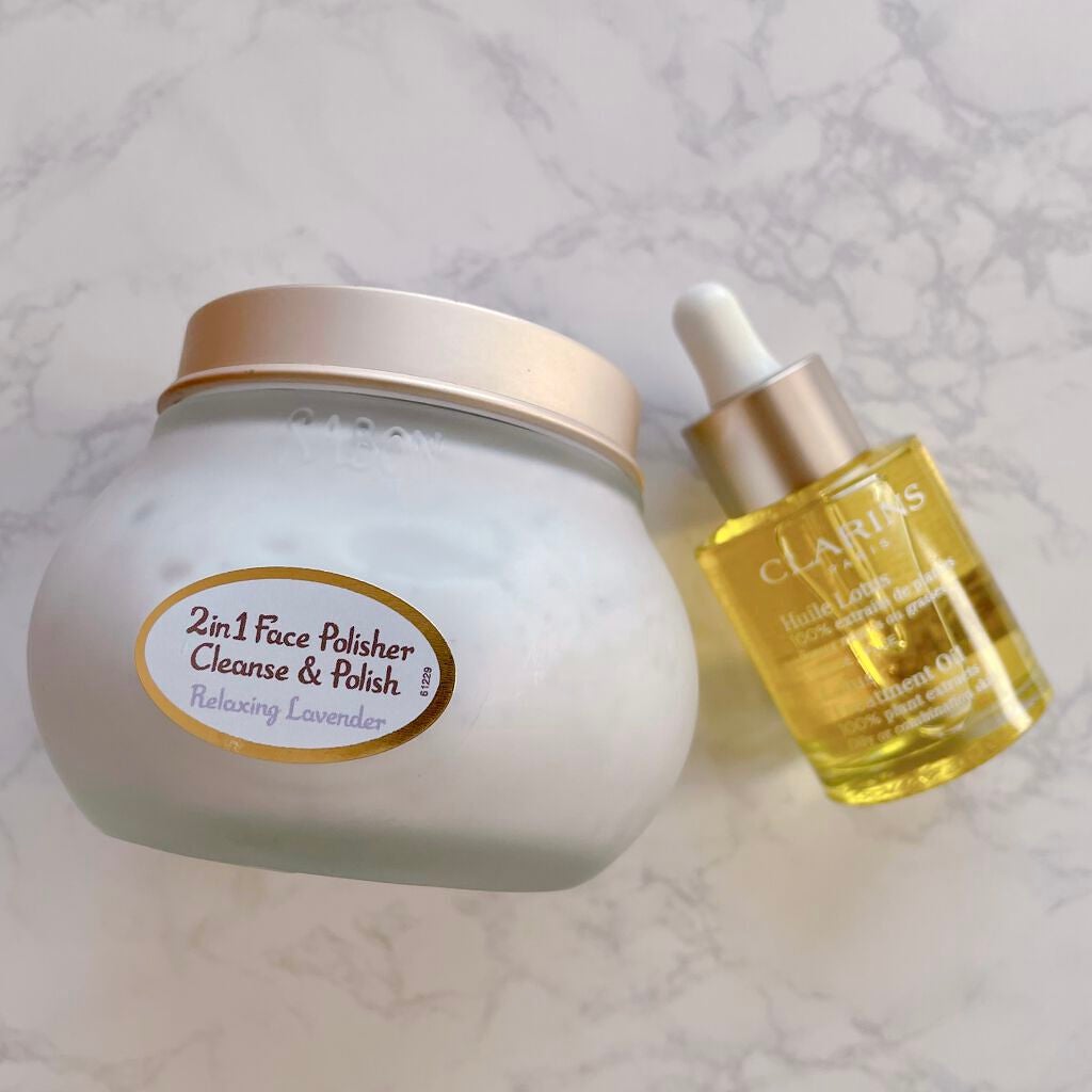 プラント フェイス オイル オイリー スキン/CLARINS/フェイスオイルを使ったクチコミ(2枚目)