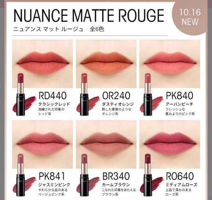 ニュアンス マット ルージュ/Visée/口紅を使ったクチコミ(6枚目)