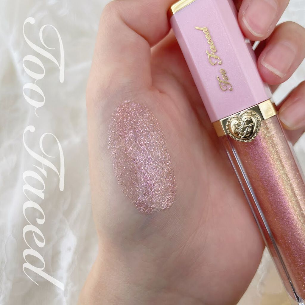 リッチ&ダズリン ハイシャイン スパークリング リップグロス/Too Faced/リップグロスを使ったクチコミ(3枚目)