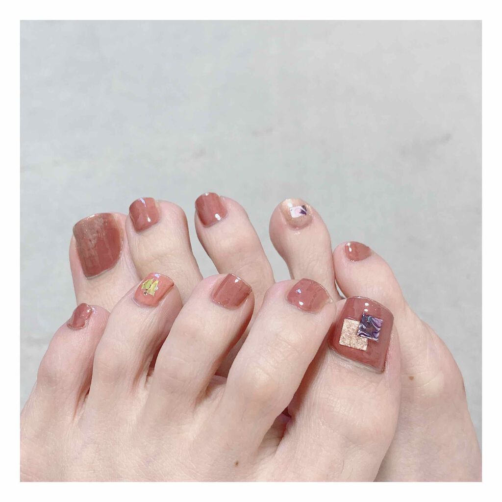 ねじ on LIPS 「最近のネイルメモ(3枚目足注意)1,2枚目→手3枚目→足なので..」(3枚目)