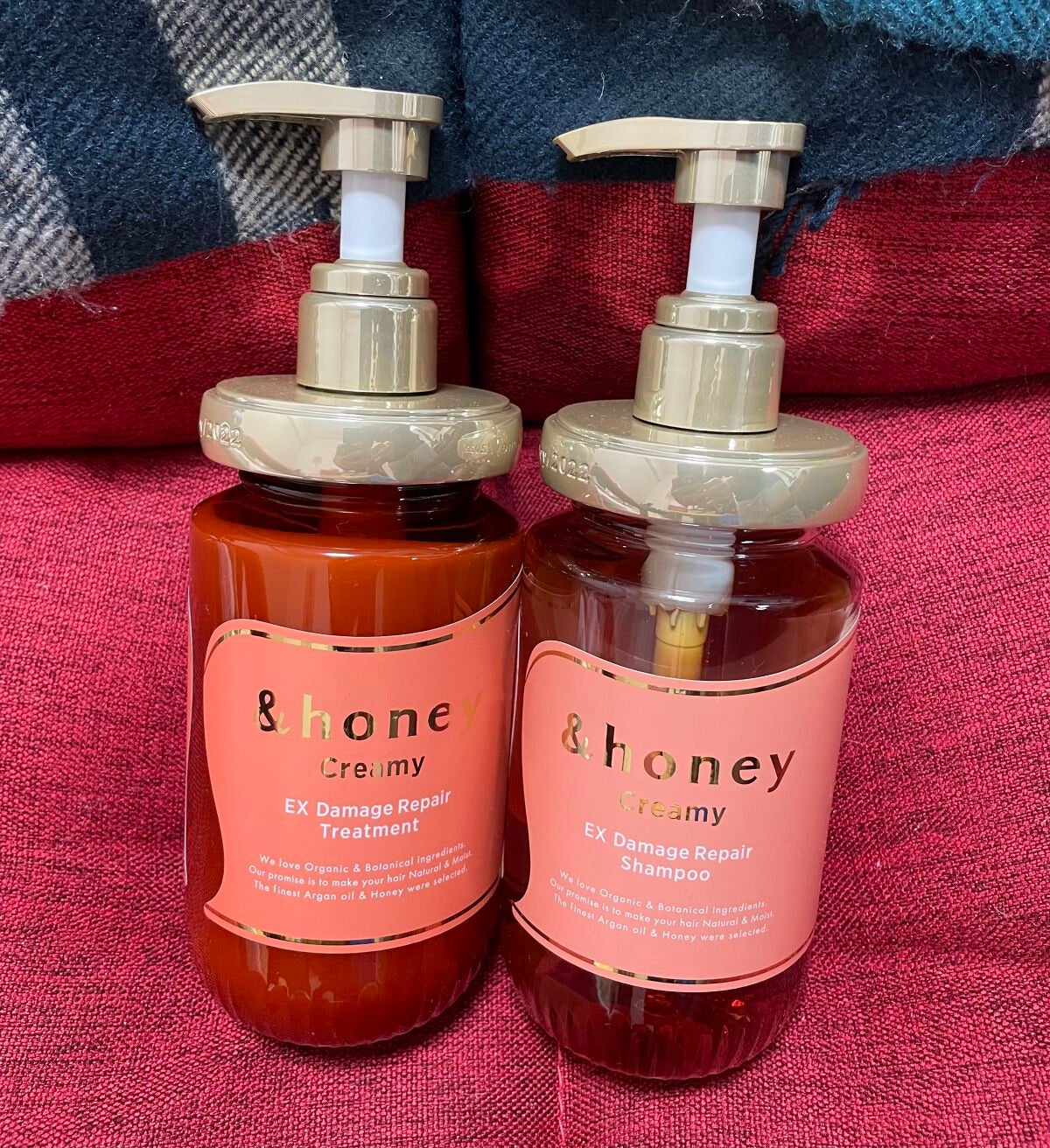 Creamy EXダメージリペアシャンプー1.0/ヘアトリートメント2.0/&honey/市販シャンプーを使ったクチコミ(1枚目)