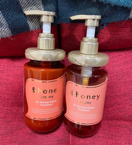 Creamy EXダメージリペアシャンプー1.0/ヘアトリートメント2.0/&honey/市販シャンプーを使ったクチコミ(1枚目)