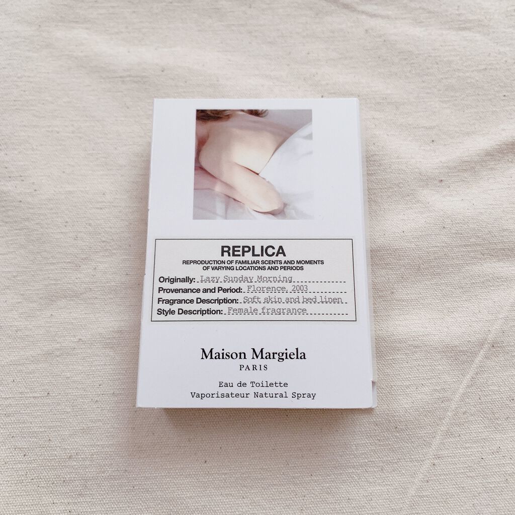 レプリカ オードトワレ レイジー サンデーモーニング /Maison Margiela Fragrances/香水(レディース)を使ったクチコミ(1枚目)