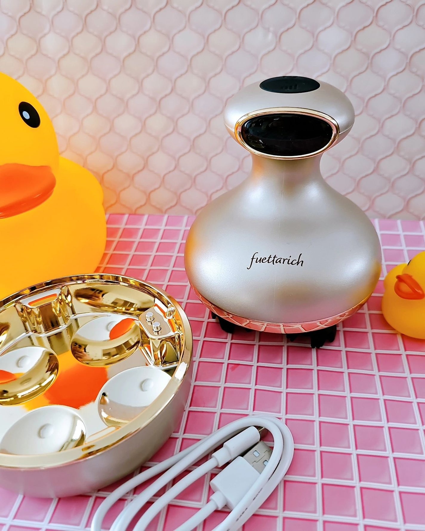 スカルプ ヘッドスパ/fuettarich (フエッタリッチ)/ヘッドマッサージャーを使ったクチコミ(4枚目)