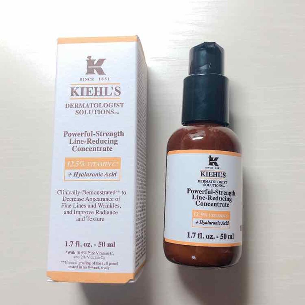DS ライン コンセントレート 12.5 C/Kiehl's/美容液を使ったクチコミ(1枚目)