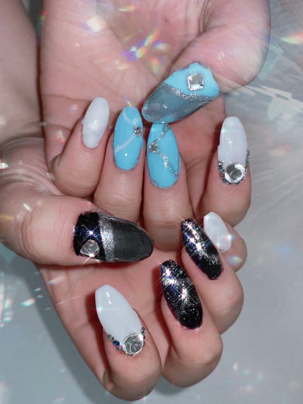 ジェルネイル(ライト対応)/セリア/ジェルネイルを使ったクチコミ(1枚目)