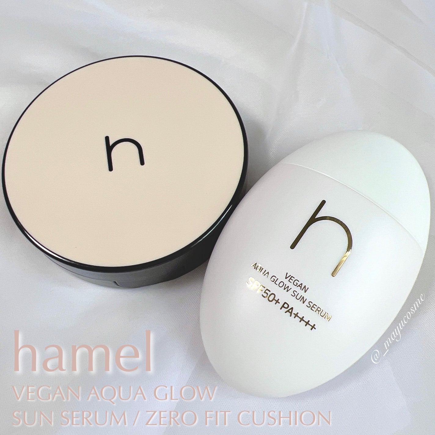 ヴィーガンアクアゼロフィットクッション/HAMEL/クッションファンデーションを使ったクチコミ(1枚目)