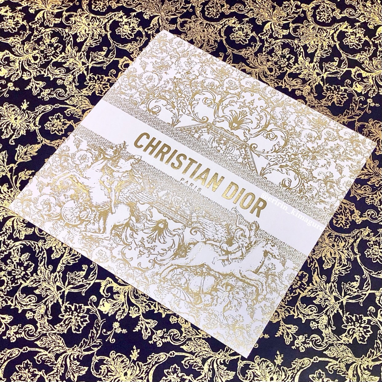 Christian Diorノートブック4枚目の写真からは参考までに