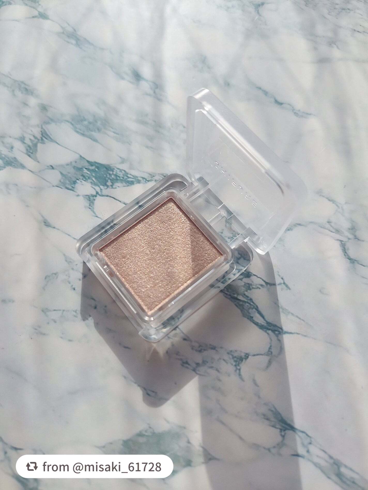 シングル カラー アイシャドウ/ちふれ/単色アイシャドウを使ったクチコミ(1枚目)