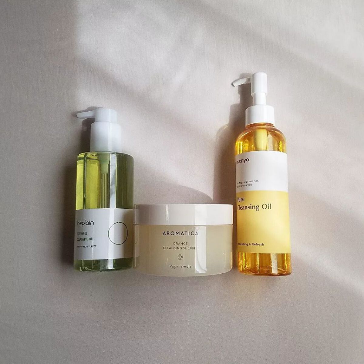 緑豆クレンジングオイル/beplain/オイルクレンジングを使ったクチコミ（1枚目）