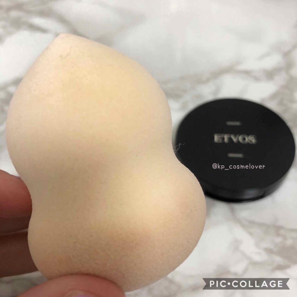 クリーミィタップミネラルファンデーション/SPF42・PA+++/エトヴォス/クリーム・エマルジョンファンデーションを使ったクチコミ(2枚目)
