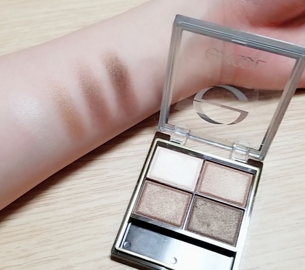 スキニーリッチシャドウ/excel/アイシャドウパレットを使ったクチコミ（1枚目）