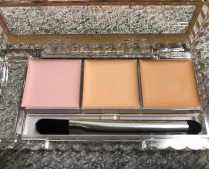 カラーミキシングコンシーラー/キャンメイク/パレットコンシーラーを使ったクチコミ(2枚目)