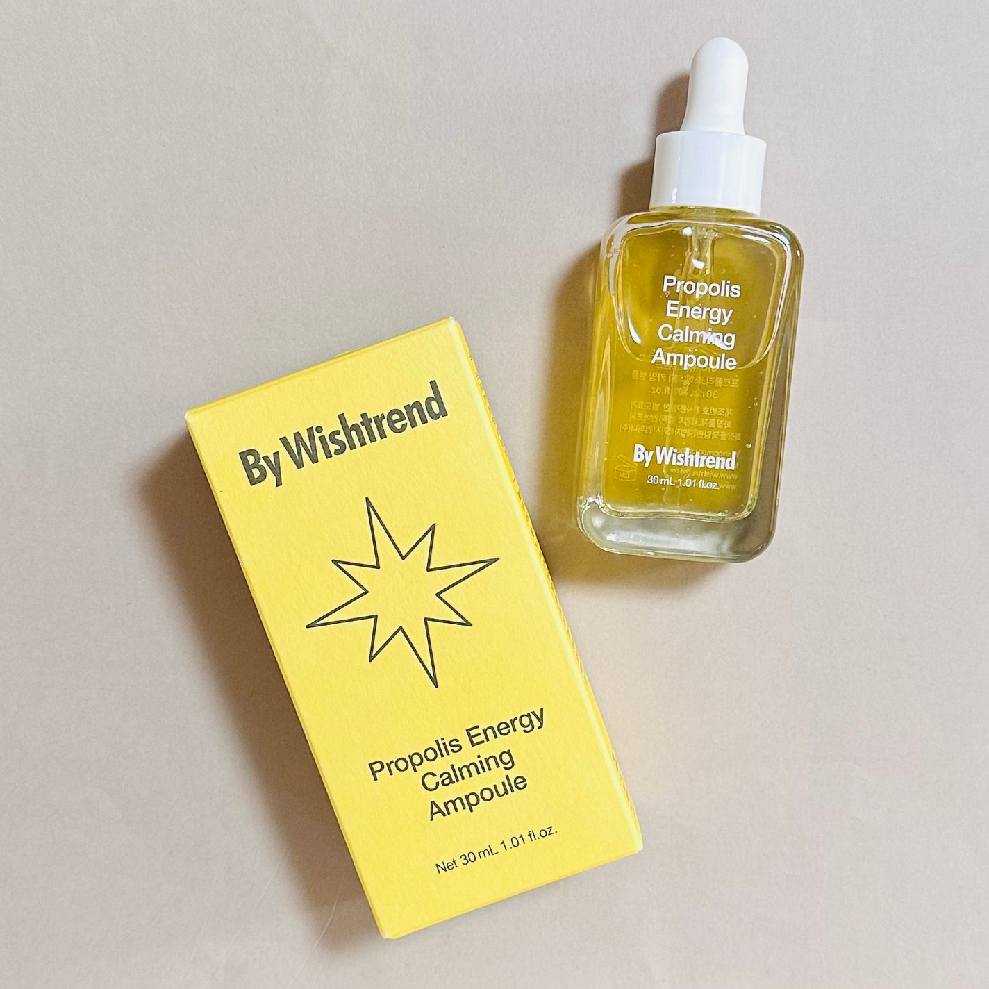 プロポリスエナジーカーミングアンプル/By Wishtrend/美容液を使ったクチコミ(4枚目)