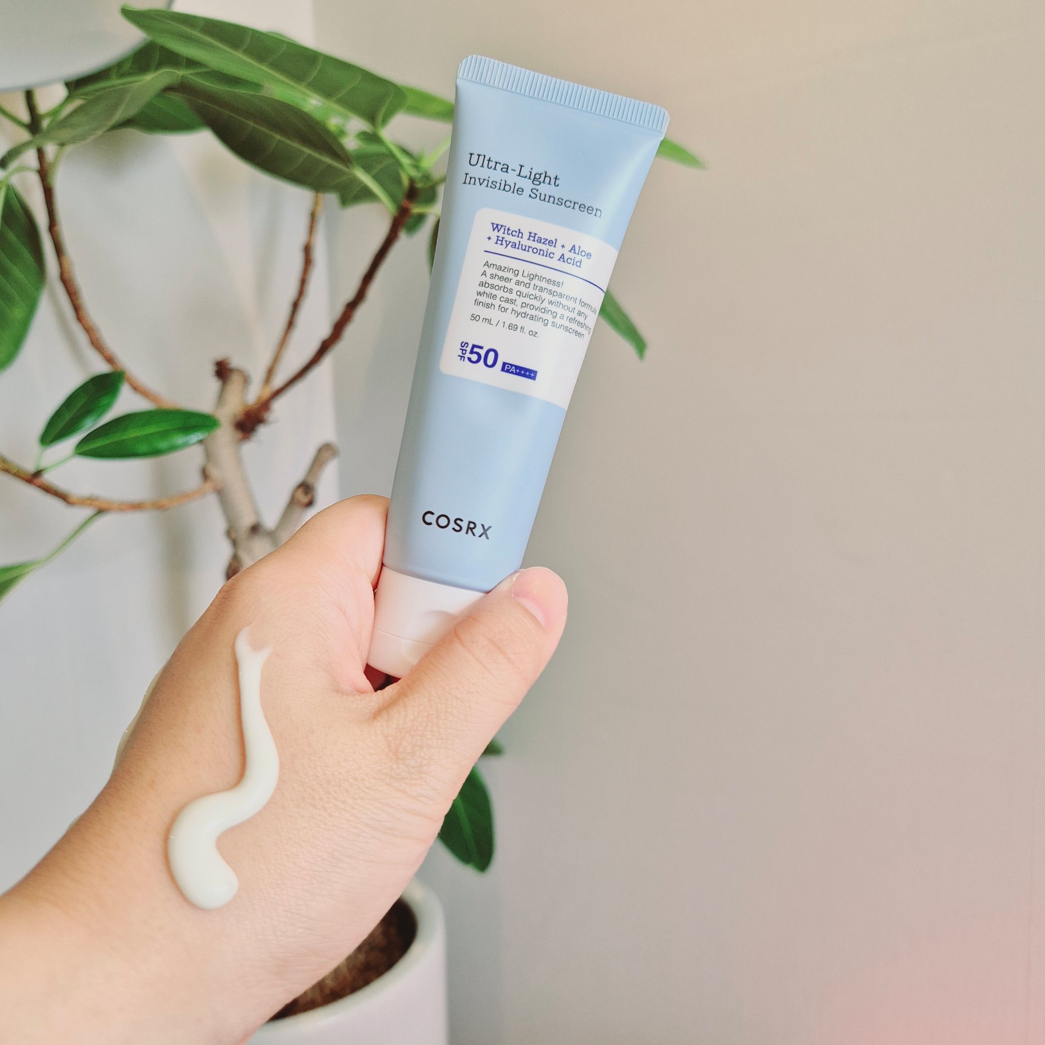 ウルトラライト透明UVクリーム/COSRX/日焼け止めクリームを使ったクチコミ（2枚目）