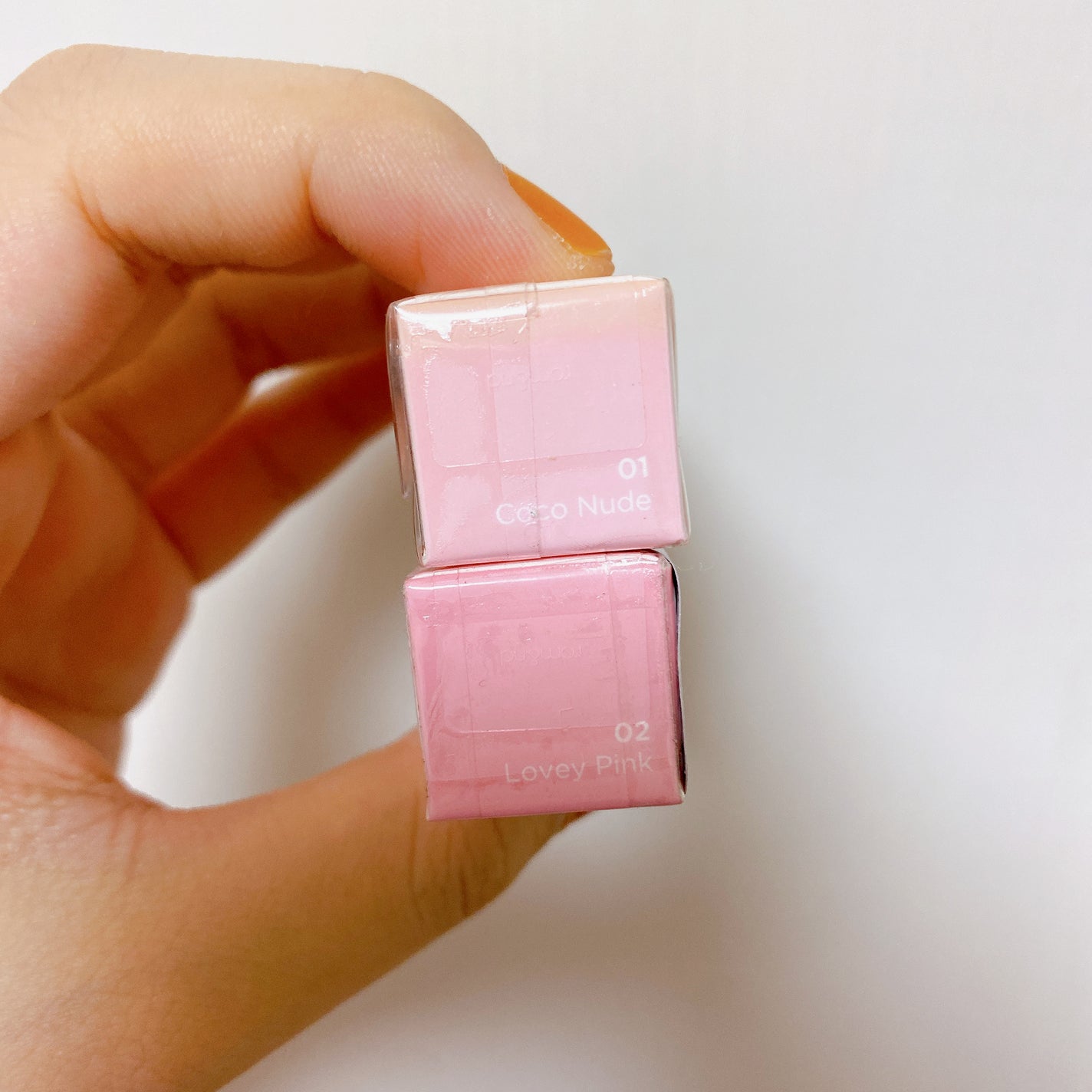 グラスティングメルティングバーム/rom&nd/リップバームを使ったクチコミ(9枚目)