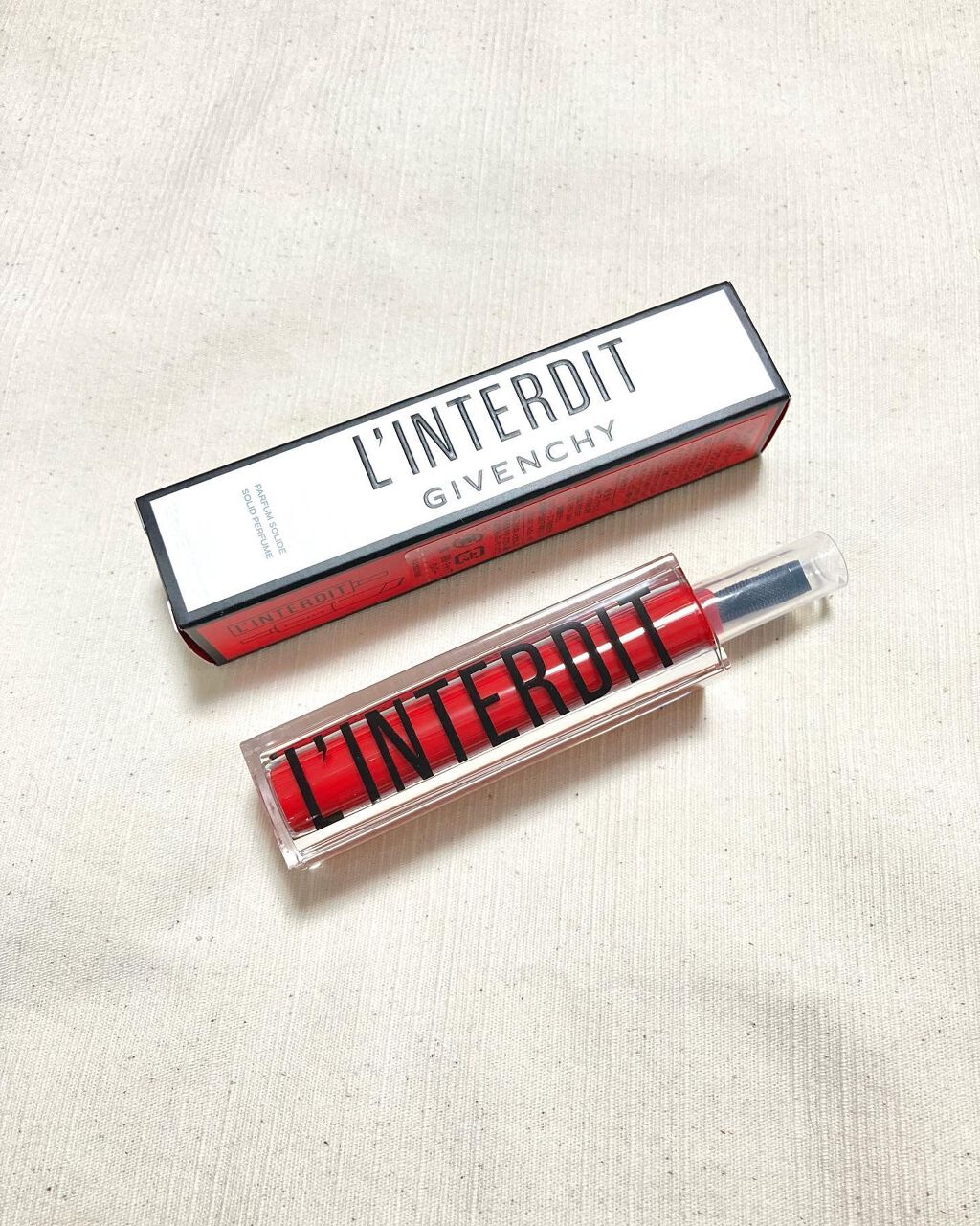 ランテルディ ソリッド パフューム/GIVENCHY/練り香水を使ったクチコミ(1枚目)