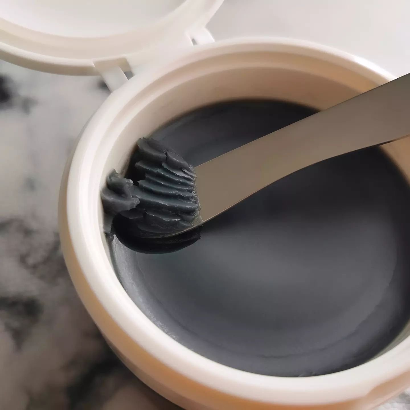 パーフェクトワンフォーカス スムースクレンジングバーム ディープブラック/PERFECT ONE  FOCUS/クレンジングバームを使ったクチコミ（3枚目）