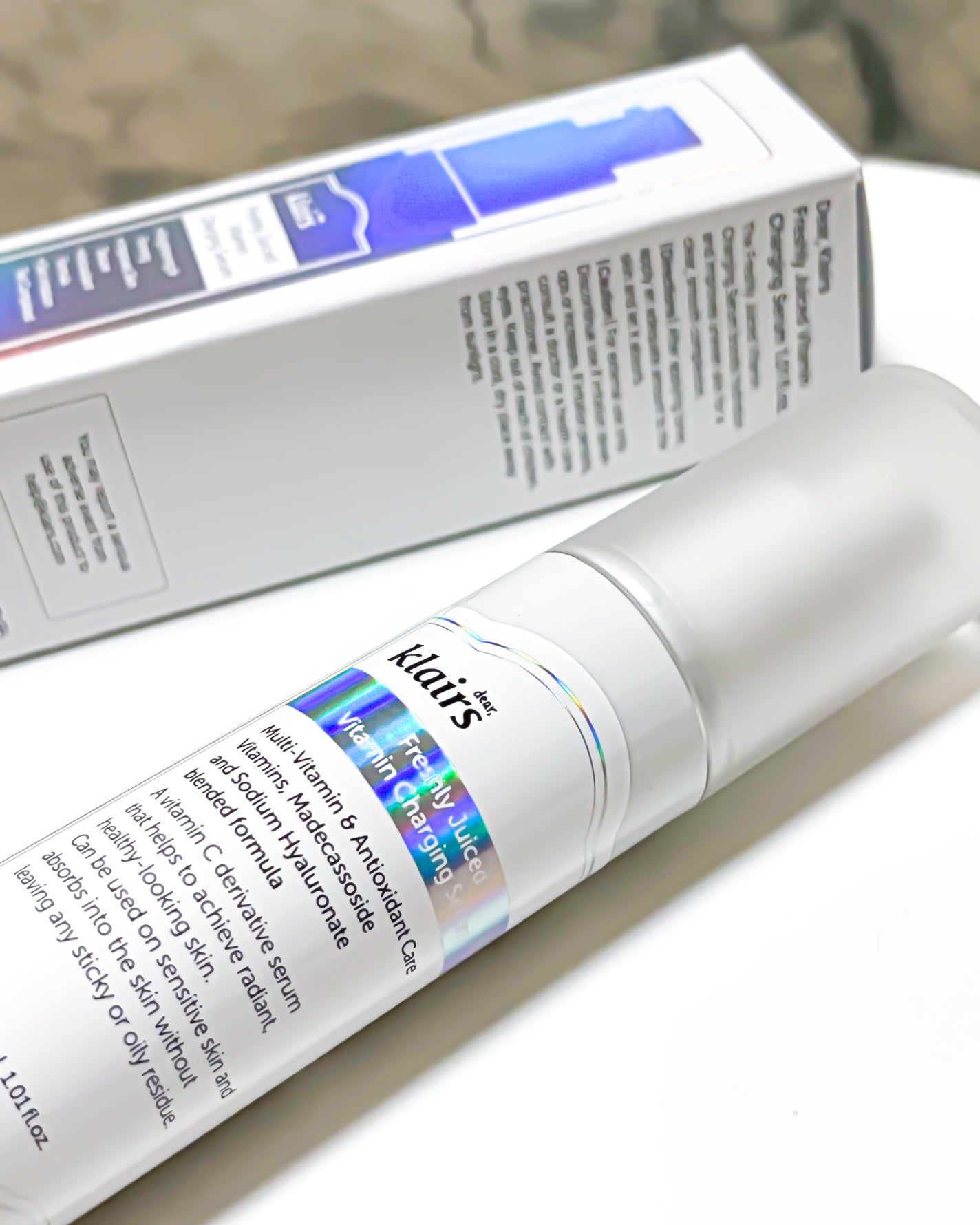 フレッシュリージュースドビタミンチャージングセラム(30ml)/Klairs/美容液を使ったクチコミ(5枚目)