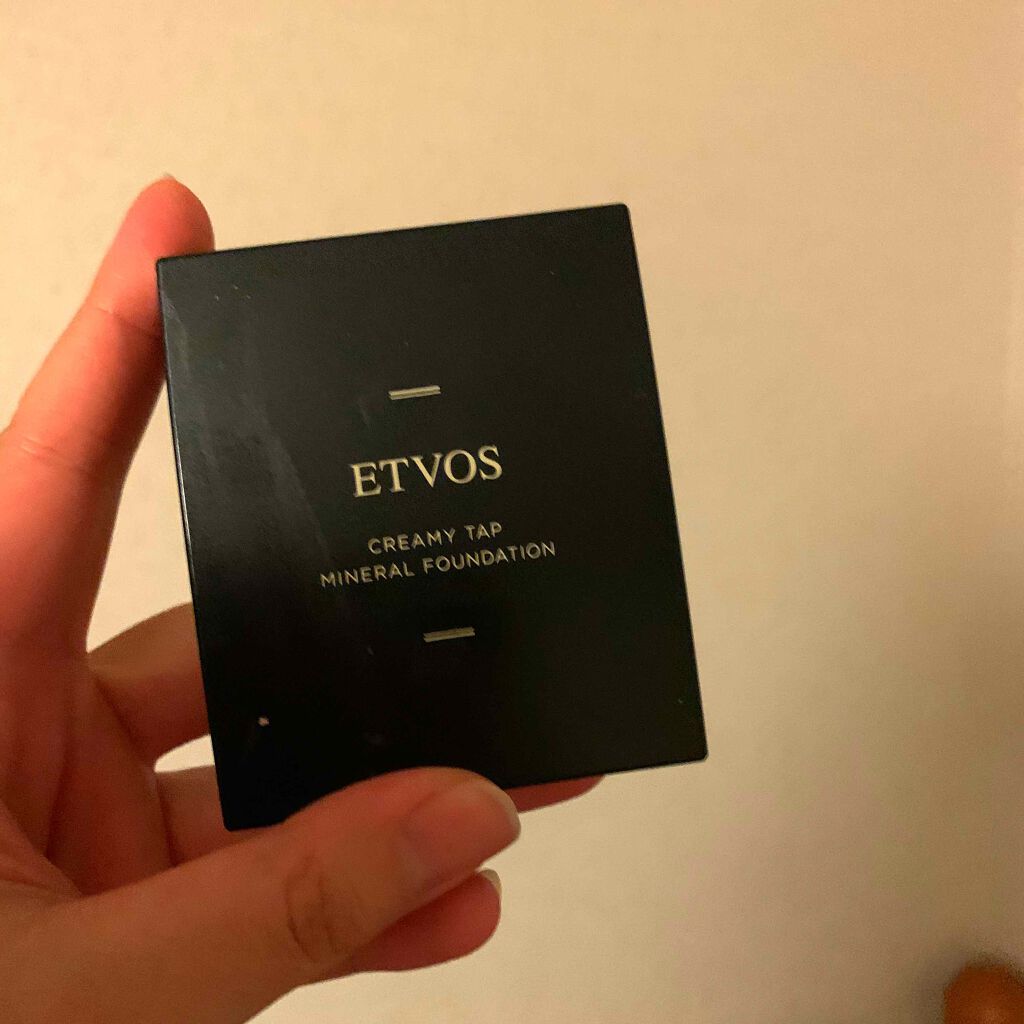 クリーミィタップミネラルファンデーション/SPF42・PA+++/エトヴォス/クリーム・エマルジョンファンデーションを使ったクチコミ(1枚目)