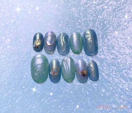 ナチュラルネイルカラーN 119 ブルーマーメイド/デュカート/マニキュアの画像