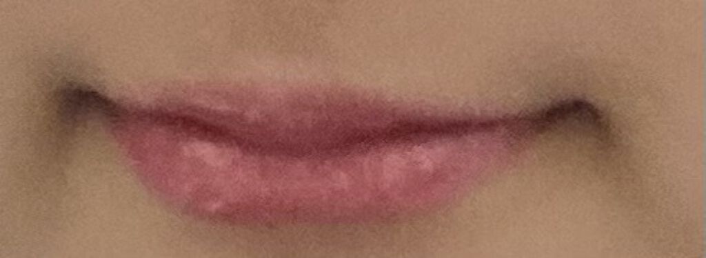 ラスティンググロスリップ/CEZANNE/口紅を使ったクチコミ（2枚目）