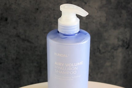 ヒアルロンエアリーボリューム シャンプー&トリートメントセット/KUNDAL/市販シャンプーを使ったクチコミ(3枚目)