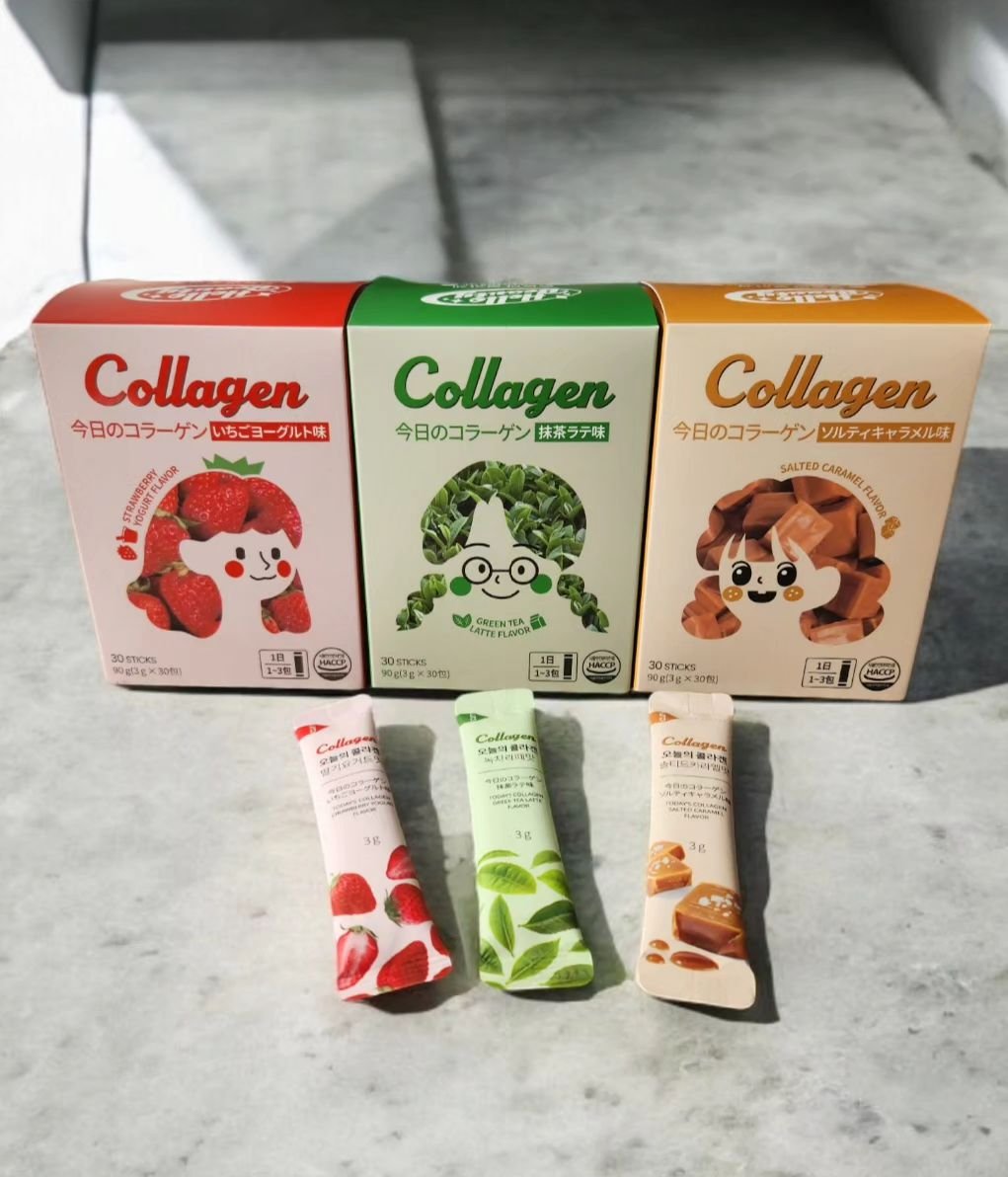 今日のコラーゲン 抹茶ラテ味/Hello Beauty/美容サプリメントを使ったクチコミ（1枚目）