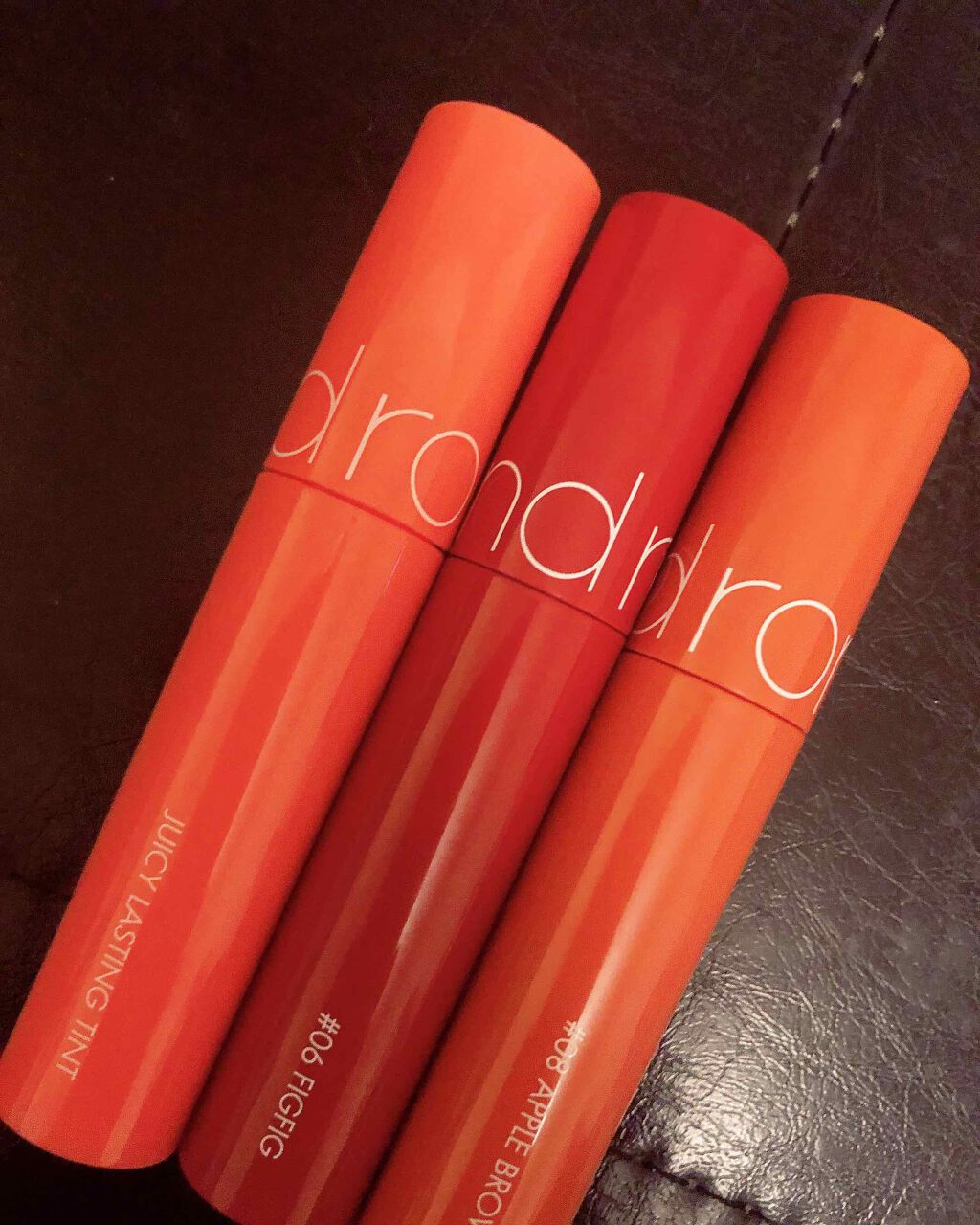 ジューシーラスティングティント/rom&nd/リップティントを使ったクチコミ（1枚目）