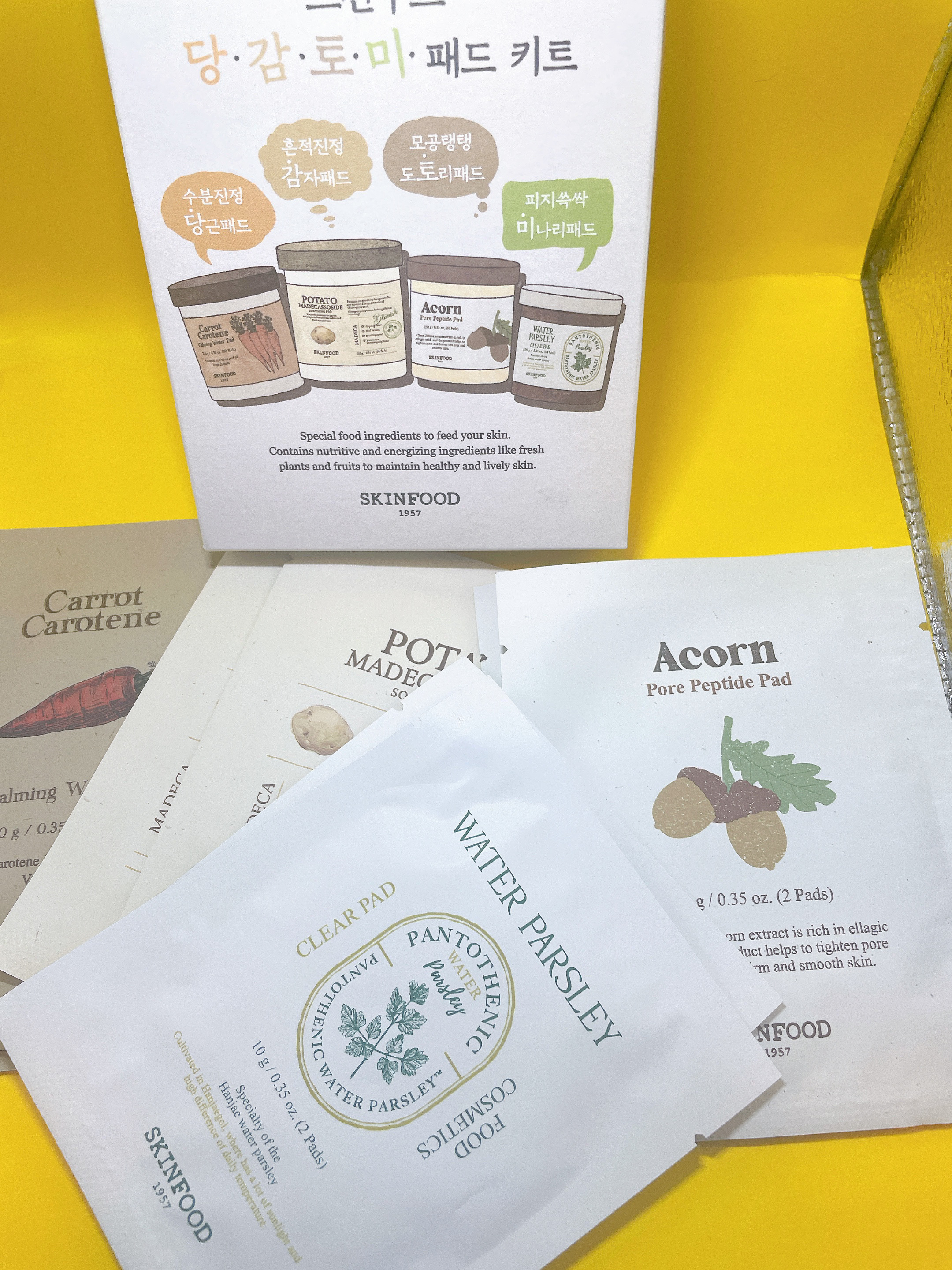 どんぐり ポア ペプチド パッド/SKINFOOD/トナーパッドを使ったクチコミ（3枚目）